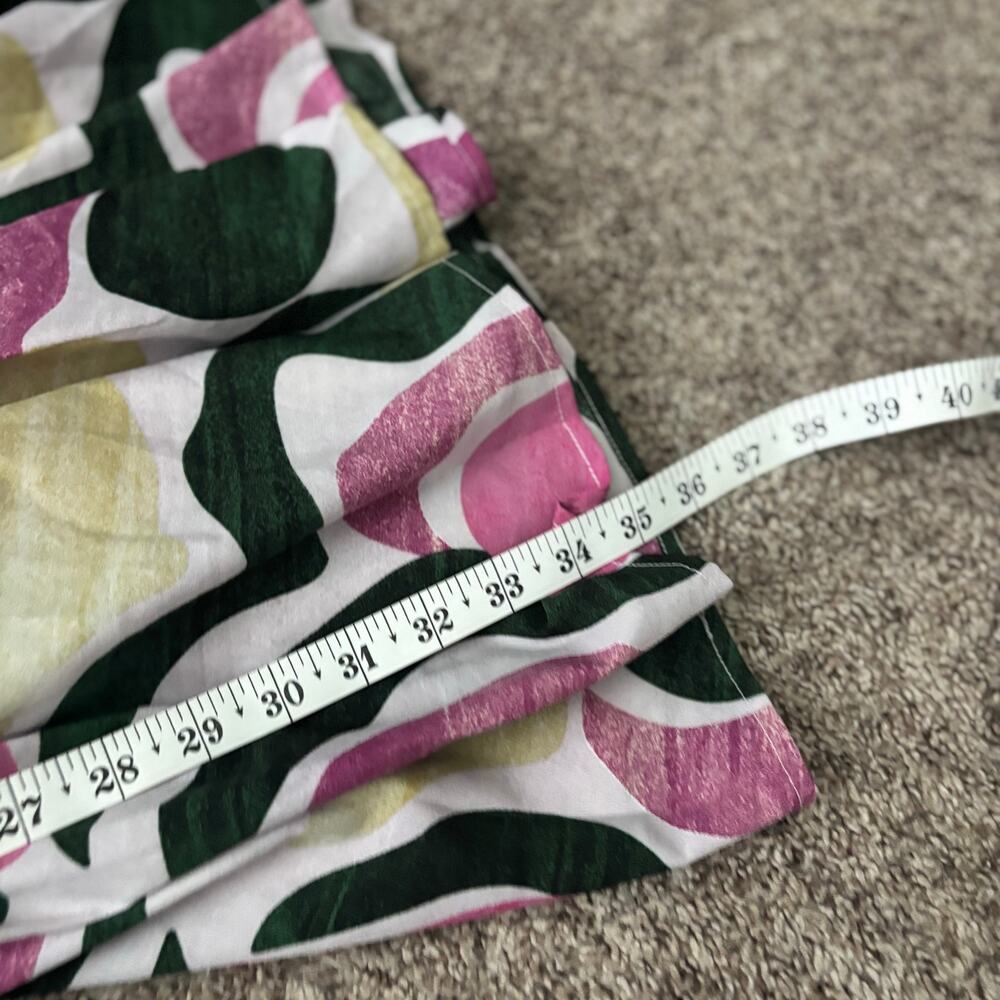 Pink Abstract Print Ruffle-Tier Mini Dress - Picture 13 of 13